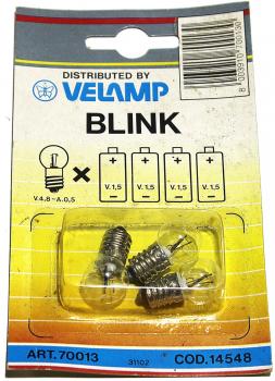 Blink  Birne / 4,8 Volt / 0,5 A  / VE mit 5 Stk